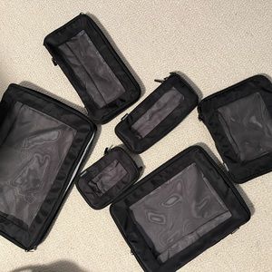 Compressible Packing Cubes MONOS (6) BLACK